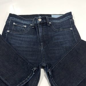 Rag & Bone Dark Blue Stretch Jeggings,, 28
